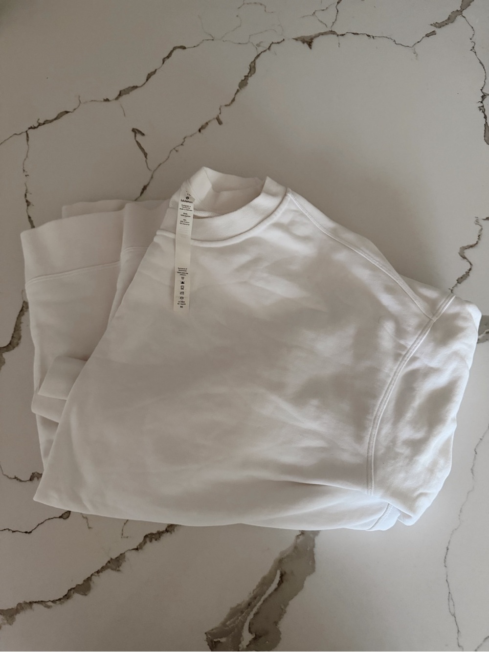 Lululemon Perfectly Oversized Crewneck White